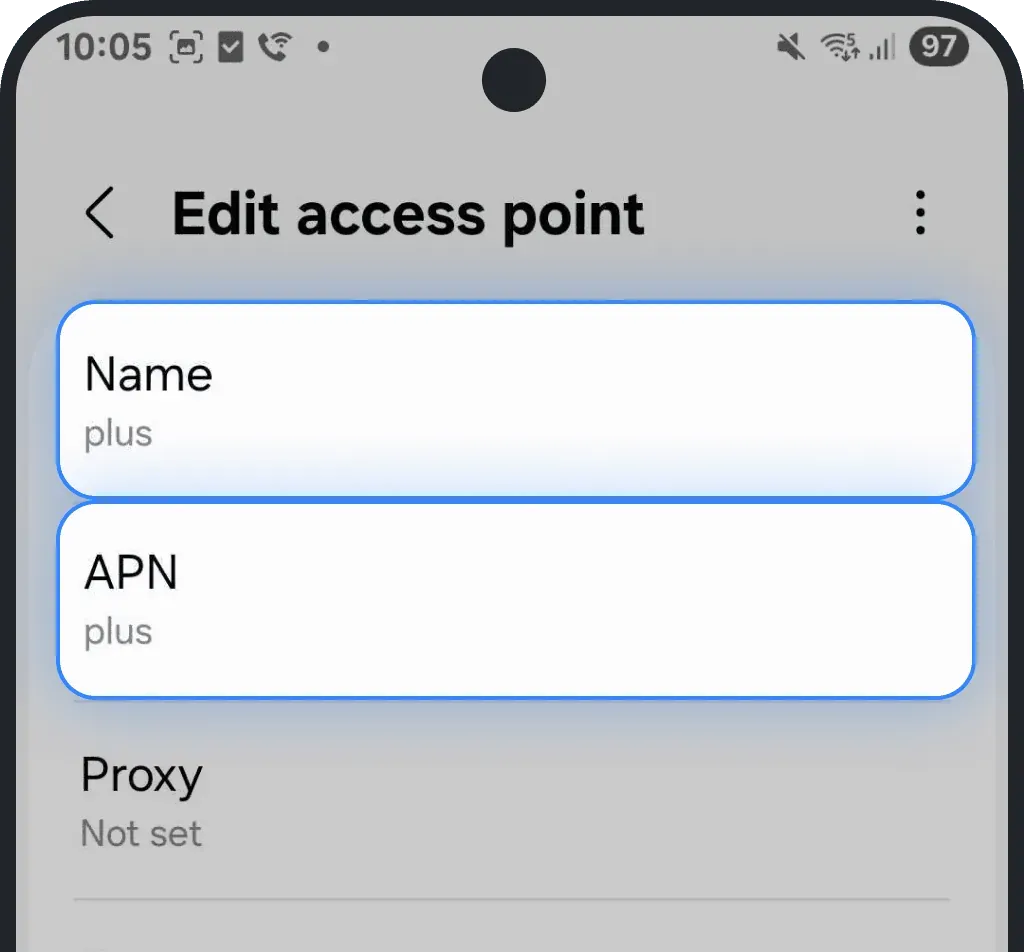 Enter the copied APN in both the Name and APN fields.png