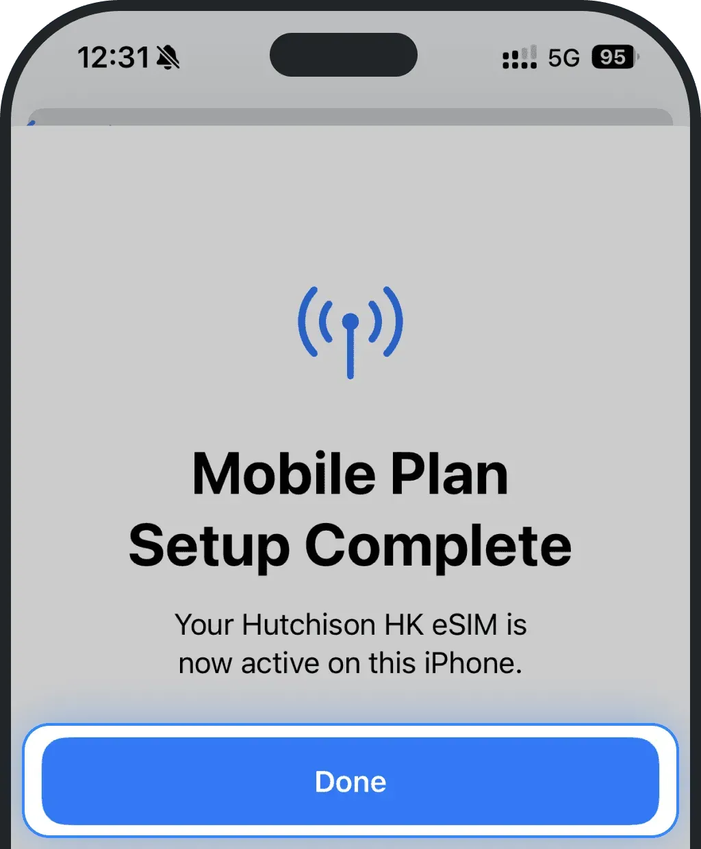 Instead of Ohayu, as name of the eSIM during activation, you might see a different name depending on the operator (e.g. Plus, Carrier etc).png
