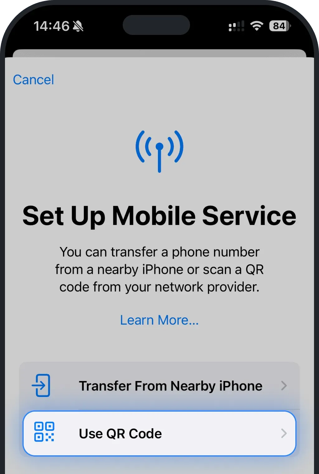 Tap on Use QR Code.png