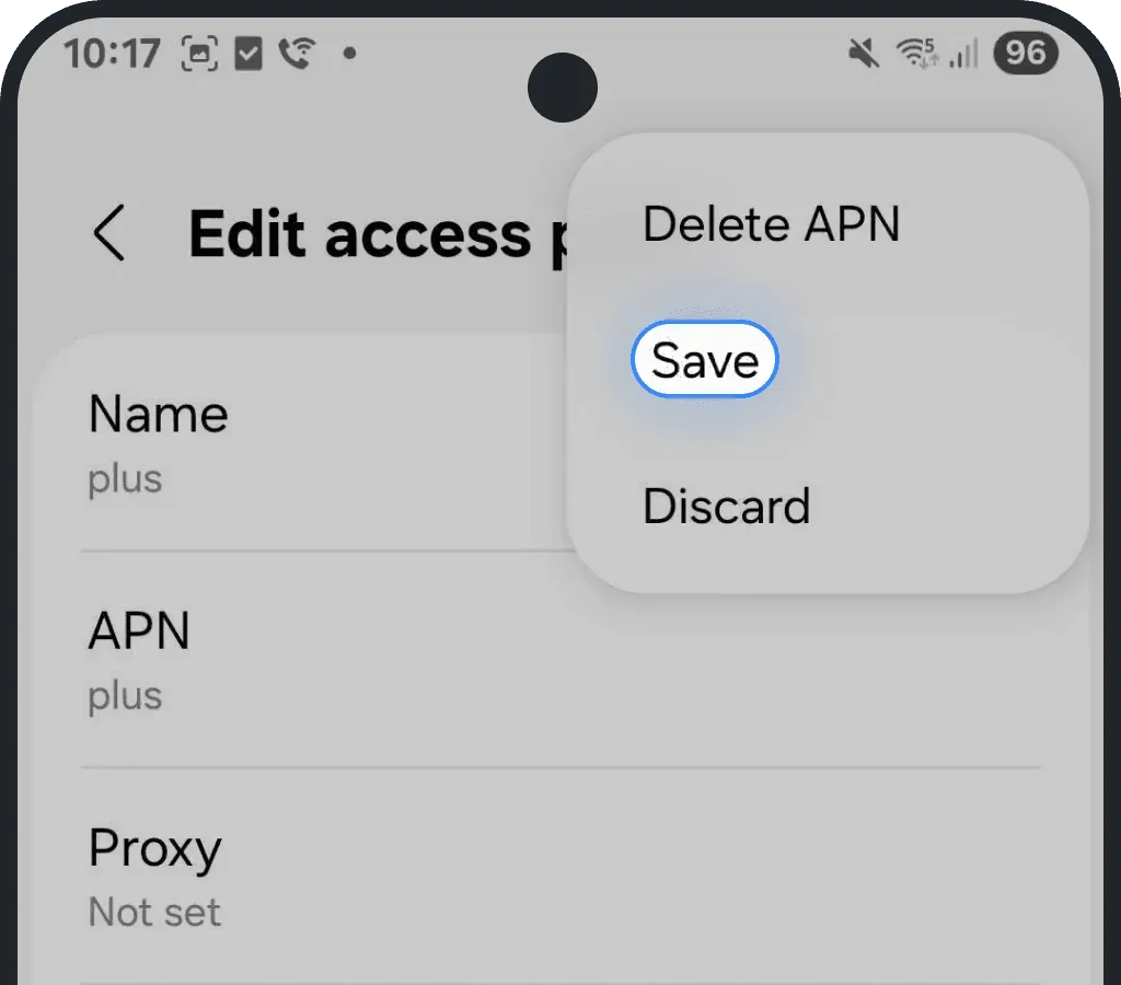 Tap the three dots in the top-right corner and press Save screenshot