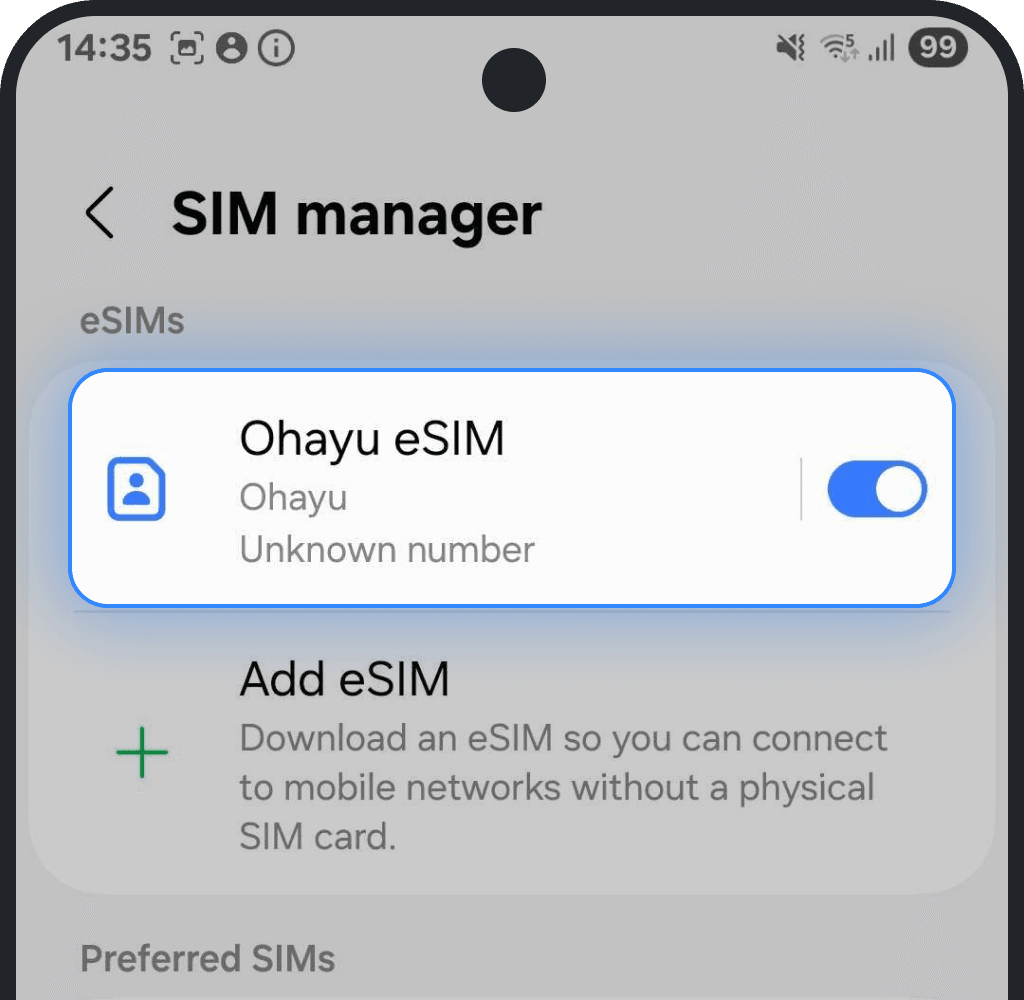 How can I install an eSIM on Android (Samsung, Google, Xiaomi, etc ...